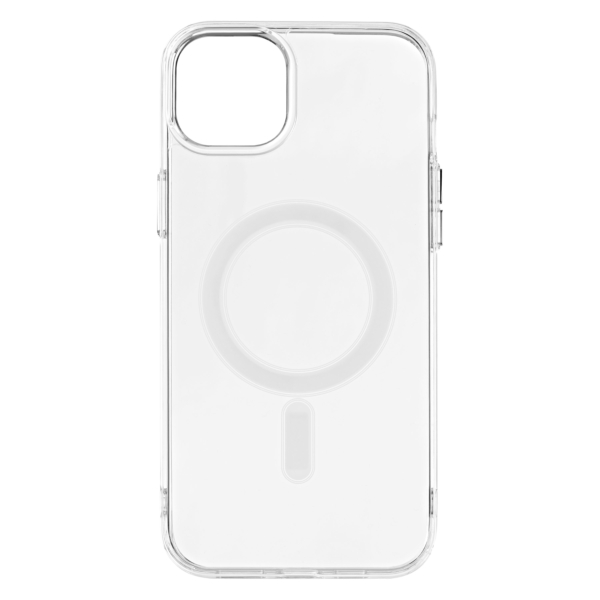 2E Basic case for Apple iPhone 15 Plus, Transparent MagSafe Cover, Clear