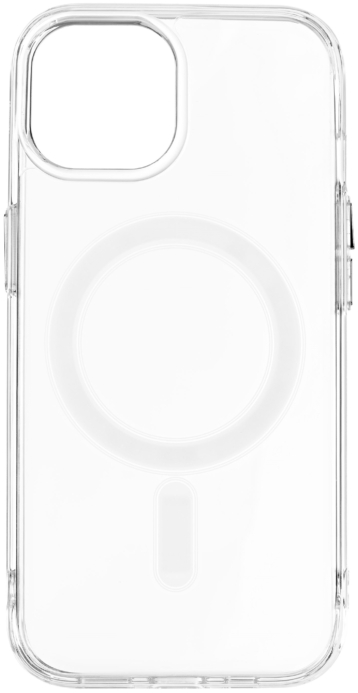 2E Чехол Basic для Apple iPhone 15, Transparent MagSafe Cover, Clear