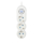 2E Power strip Plus 3XSchuko switch, 3G*1.0мм, 3м, white