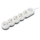 2E Power strip Plus 5XSchuko switch, 3G*1.0мм, 3м, white