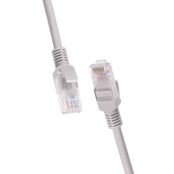 2E Патч-корд САТ 5e, UTP, 5м, 26AWG, RJ45, 7/0.16, Cu, LSZH, серый