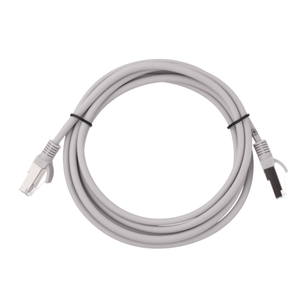 2E Патч-корд САТ 5e, FTP, 2м, 26AWG, RJ45, 7/0.16, Cu, LSZH, сірий