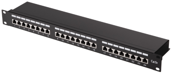 2E patch panel FTP cat 5e 24port