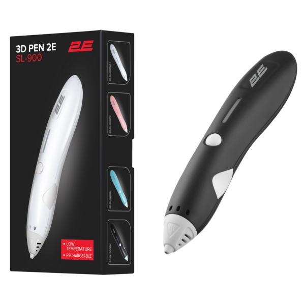 2E 3D Pen SL_900, PCL, Bat 500mAh, black