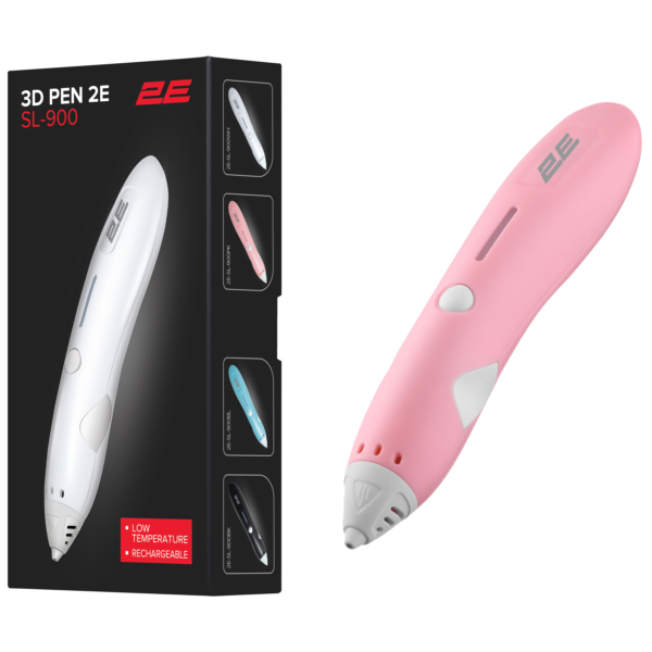 2E 3D Pen SL_900, PCL, Bat 500mAh, pink