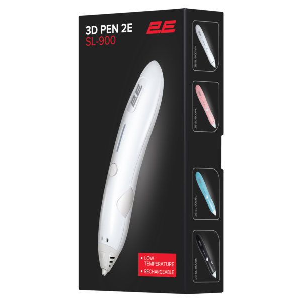 2E Ручка 3D SL_900, PCL, Aкб 500mAh, розовий