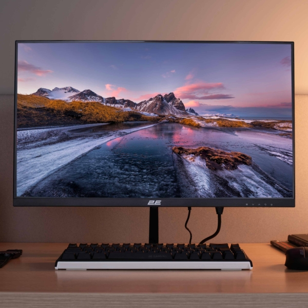 2E Монітор 23.8″ D2423B D-Sub, HDMI, MM, IPS, 75Hz, FreeSync