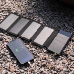 2E Power Bank Solar 8000mAh, black