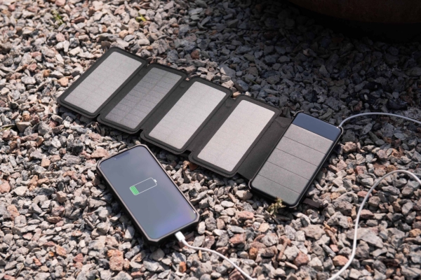 2E Power Bank Solar 8000mAh, black