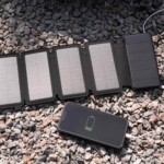 2E Power Bank Solar 8000mAh, black