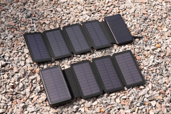 2E Power Bank Solar 8000mAh, black