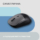 2E Mouse MF218 Silent WL BT Black/Gray