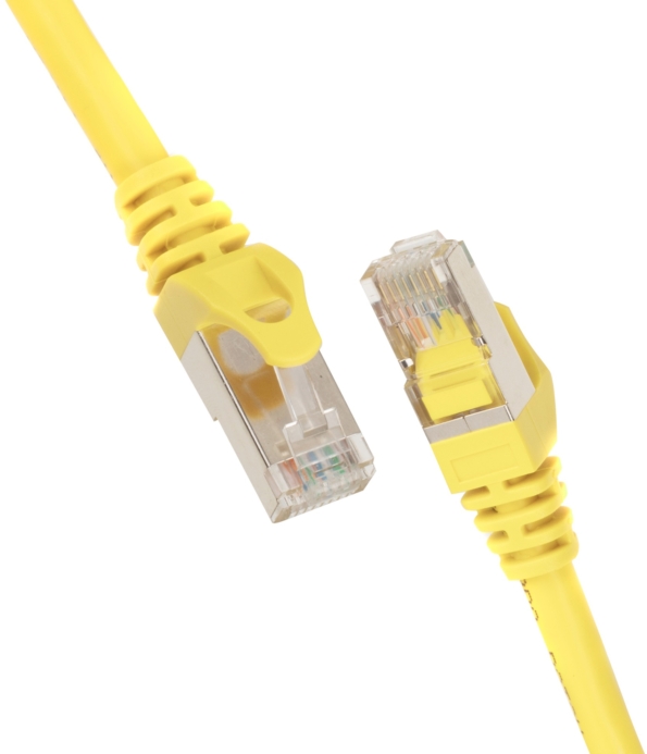 2E Патч-корд САТ 5e, UTP, 1.20м, 26AWG, RJ45, 7/0.16, Cu, PVC, желтый