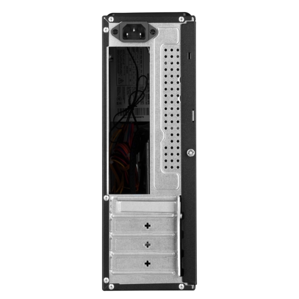 2E PC case S613ARGB-400, with PSU 2E 400W-SFX, 1xUSB3.0, 1хUSB Type-C, 1x80mm, Micro ATX/ Desktop, black