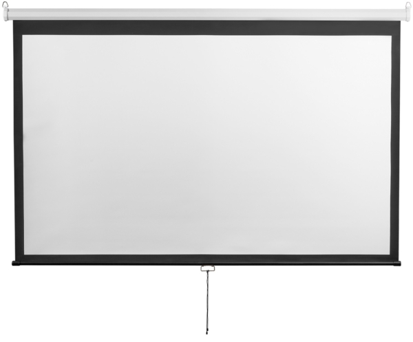 2E Wall mounted screen 16:9, 108″, 2.4×1.33 m, MW