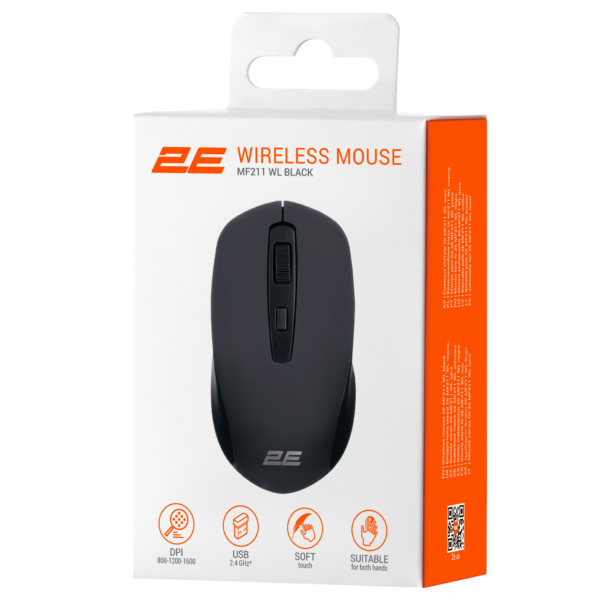 2E Mouse MF211, WL, black