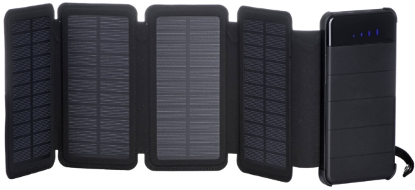 2E Power Bank Solar 8000mAh, black