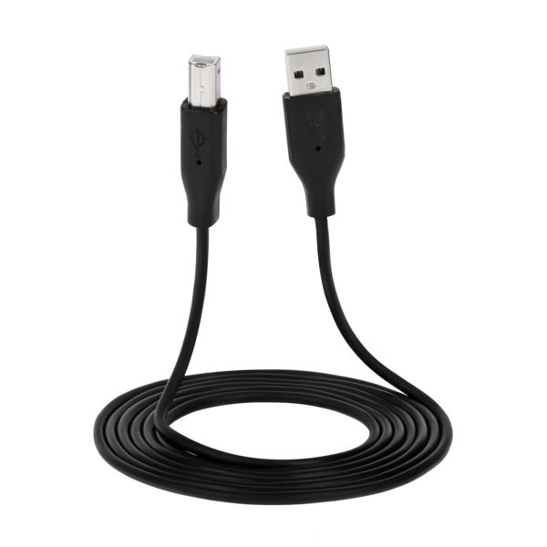 2E Кабель 2E USB-A (AM/BM) DSTP, 1.8m, black