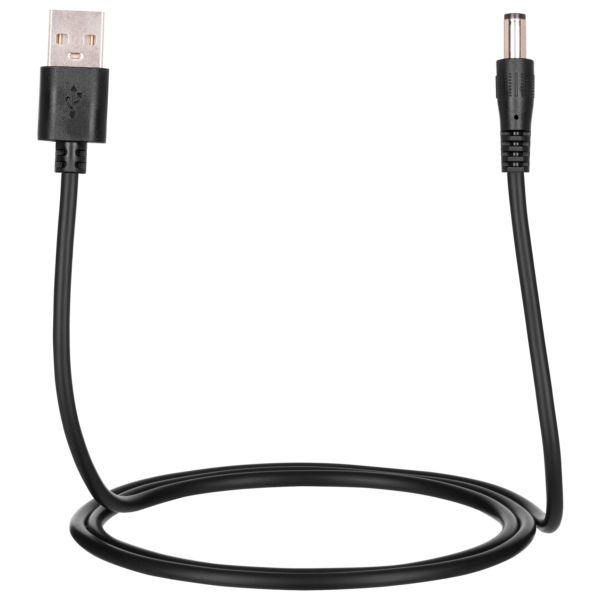 2E Кабель живлення USB-A – DC 5,5х2,1 мм, 5V/1,5A