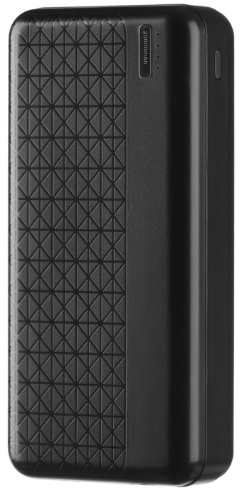 2E Портативное зарядное устройство Power Bank Geometry 20000мАч, PD, QC 18Вт, черный