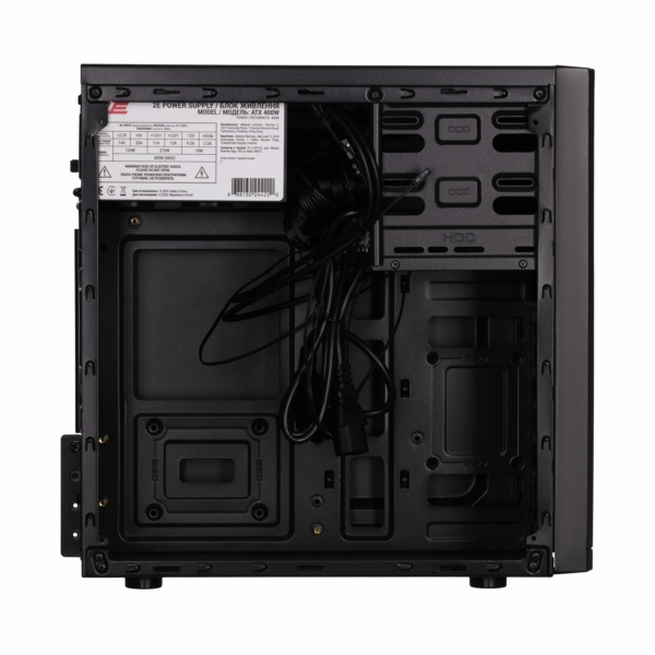 2E Корпус 2E Basis RD863-400 с БП ATX400 2xUSB2.0 VGA 320мм mATX чёрный