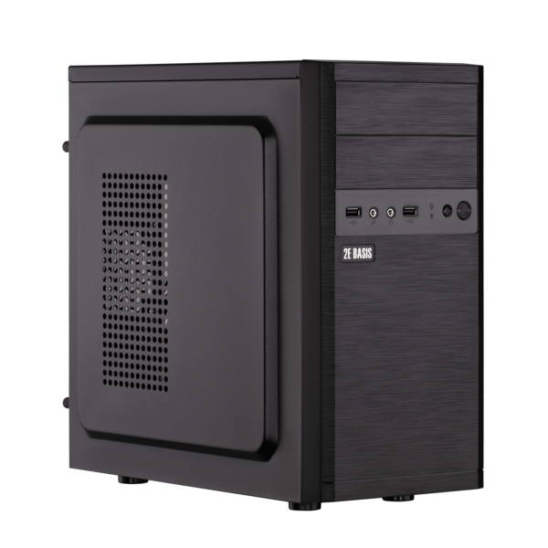 2E Корпус 2E Basis RD863-400 с БП ATX400 2xUSB2.0 VGA 320мм mATX чёрный