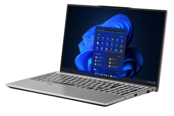 2E Ноутбук Complex Pro 15.6″ FHD IPS AG, Intel i5-1240P, 16GB, F1024GB, UMA, Win11P, серебристый