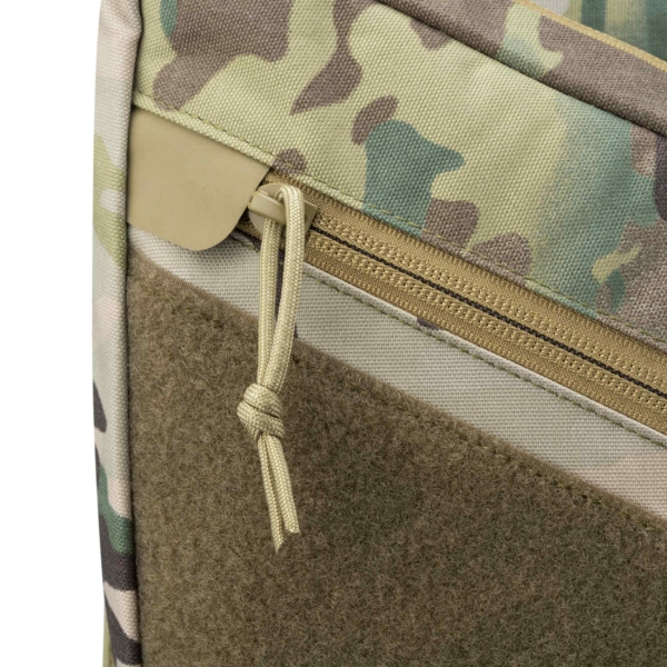 2E Tactical sling-bag, quick opening, 4 compart, Camo