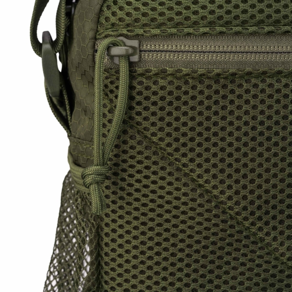 2E Tactical shoulder bag, magnet lock, 5 compart, green