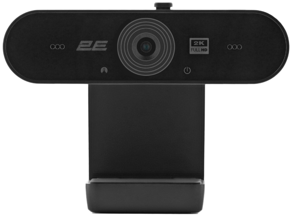 2E Webcamera 2K, 30fps, fixed focus, black