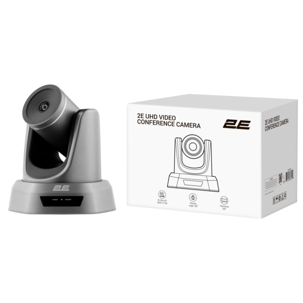 2E VIDEO CONFERENCE CAMERA UHD 4K Black