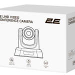 2E VIDEO CONFERENCE CAMERA UHD 4K Black