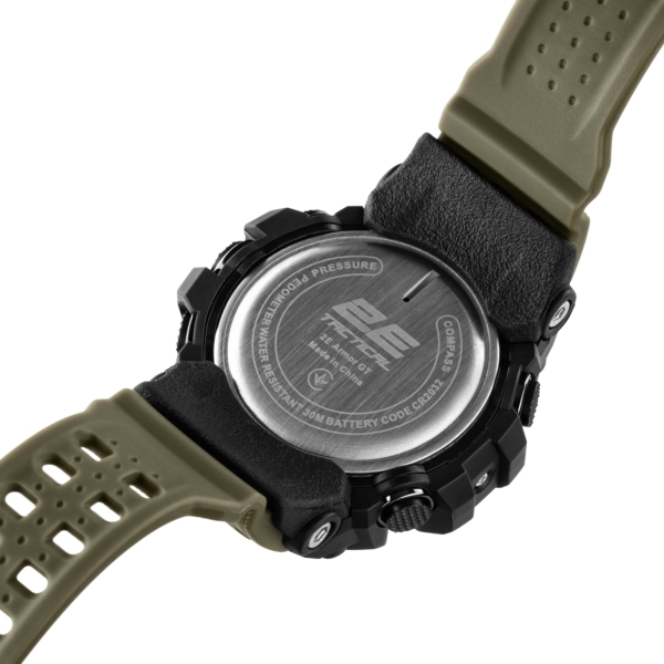 2E Tactical Armor GT Army Green Tactical Watch with Compass and Pedometer