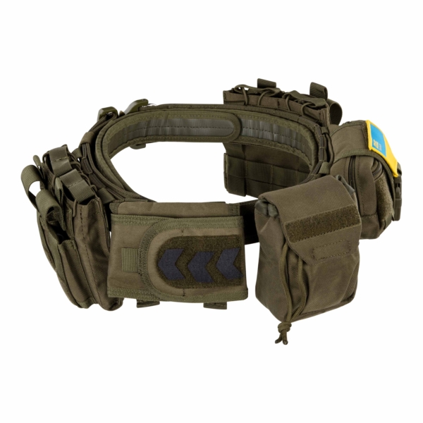 2E Tactical Belt 5 Pouch, 2E, OD Green