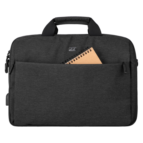 2E Laptop Bag, Melange 16″, Black