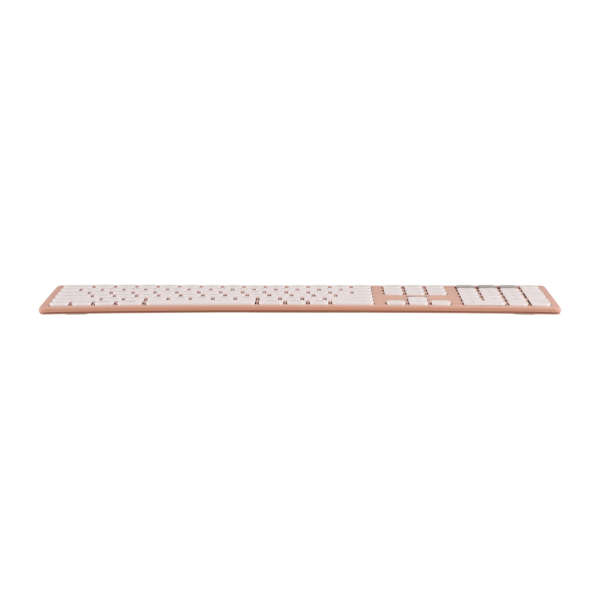 2E Scissor keyboard KS270 109key, WL/BT, EN/UK, pink-white