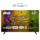 2E TV Set 55″ LED 4K 60Hz Smart Google TV Black