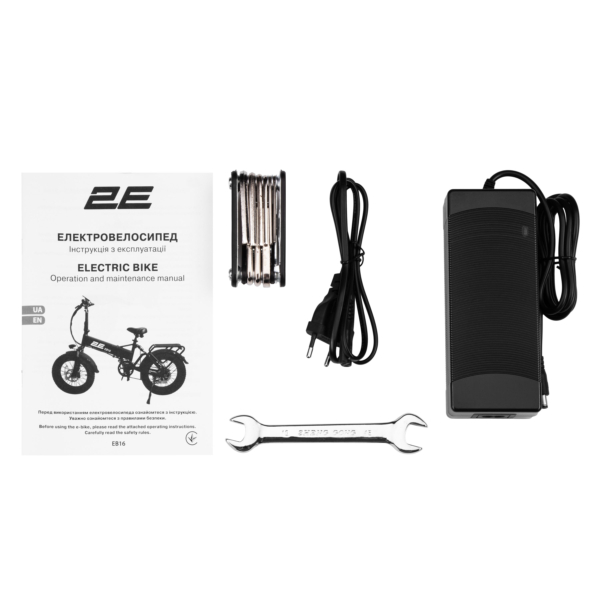 2E Electricbike EB16, 20″, black