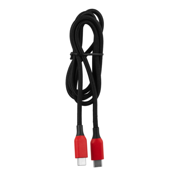 2E Кабель USB-C > USB-C заряджання/синхронізації 1м, 100Вт Type-C, чорний