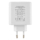 2E Wall Charger 65W 2хUSB-C/USB-A GAN PD/QC, white