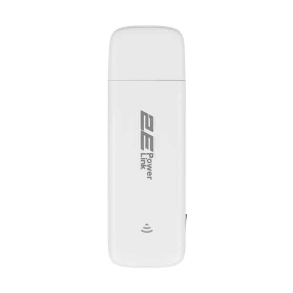 2E Мобільний маршрутизатор PowerLink (MiFi-1 2024) LTE, Wi-Fi4, 1xUSB, 1xCRC9 білий