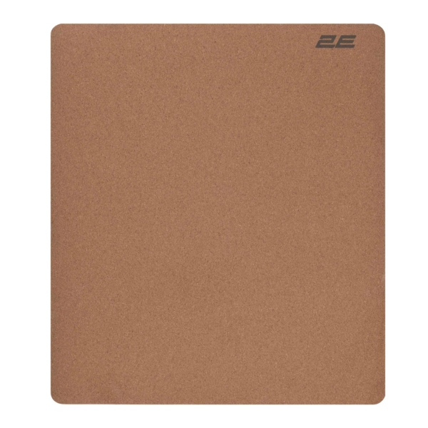 2E Mouse Pad CORK, M(450x400x2mm), brown