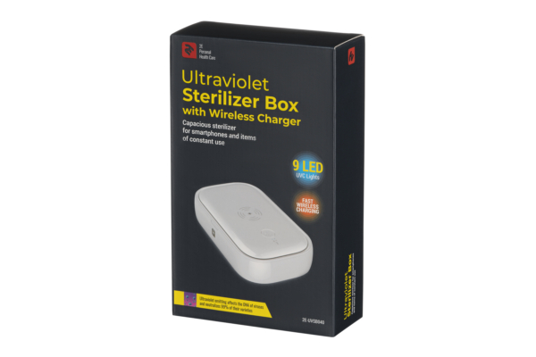 2E UV sterilizer with wireless charging UVSB040, Qi