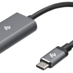 2E Адаптер USB-C > DisplayPort, 0.2м, сірий