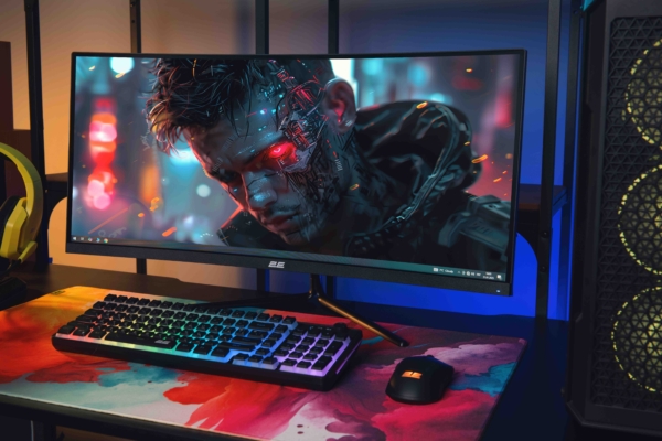 2E Монітор 30″ G3024B 2xHDMI, DP, Audio, VA, 2560×1080, 21:9, 200Hz, 1ms, CURVED, FreeSync