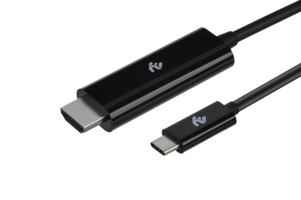 2E Кабель USB-C > HDMI, 1.8м, черный