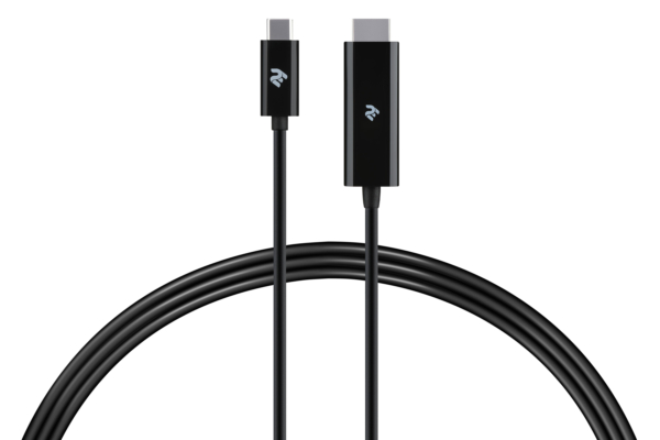 2E Кабель USB-C > HDMI, 1.8м, черный