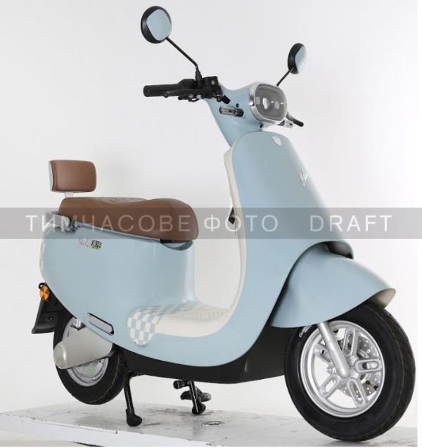 2E Electric scooter MQ6, blue