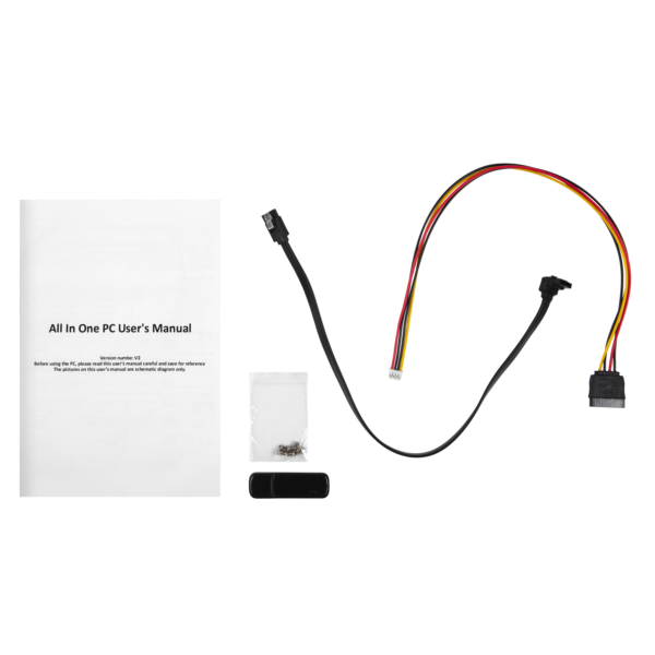 2E ПК Моноблок Rational K10 27″ FHD IPS Intel i5-12400, 16Gb, F512GB, UMA, B660, кл+м, FreeDos, белый