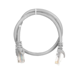 2E Cat 6,UTP,RJ45, 26AWG ,7/0.16 Cu, 0.50 m,PVC, Grey